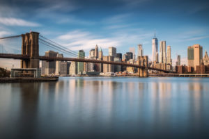 USA, New York, Brooklyn, View of Manhattan & Brooklyn Bridge USA, New York, Brooklyn, View of Manhattan & Brooklyn Bridge